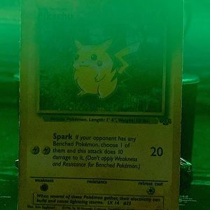 1995 Pikachu rare